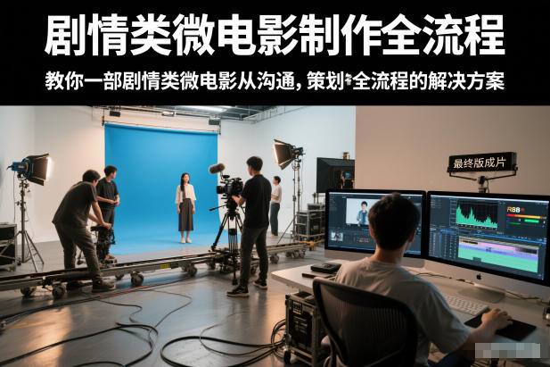 剧情类微电影制作全流程，教你一部剧情类微电影从沟通，策划到拍摄制作全流程的解决方案-网创联盟云网创