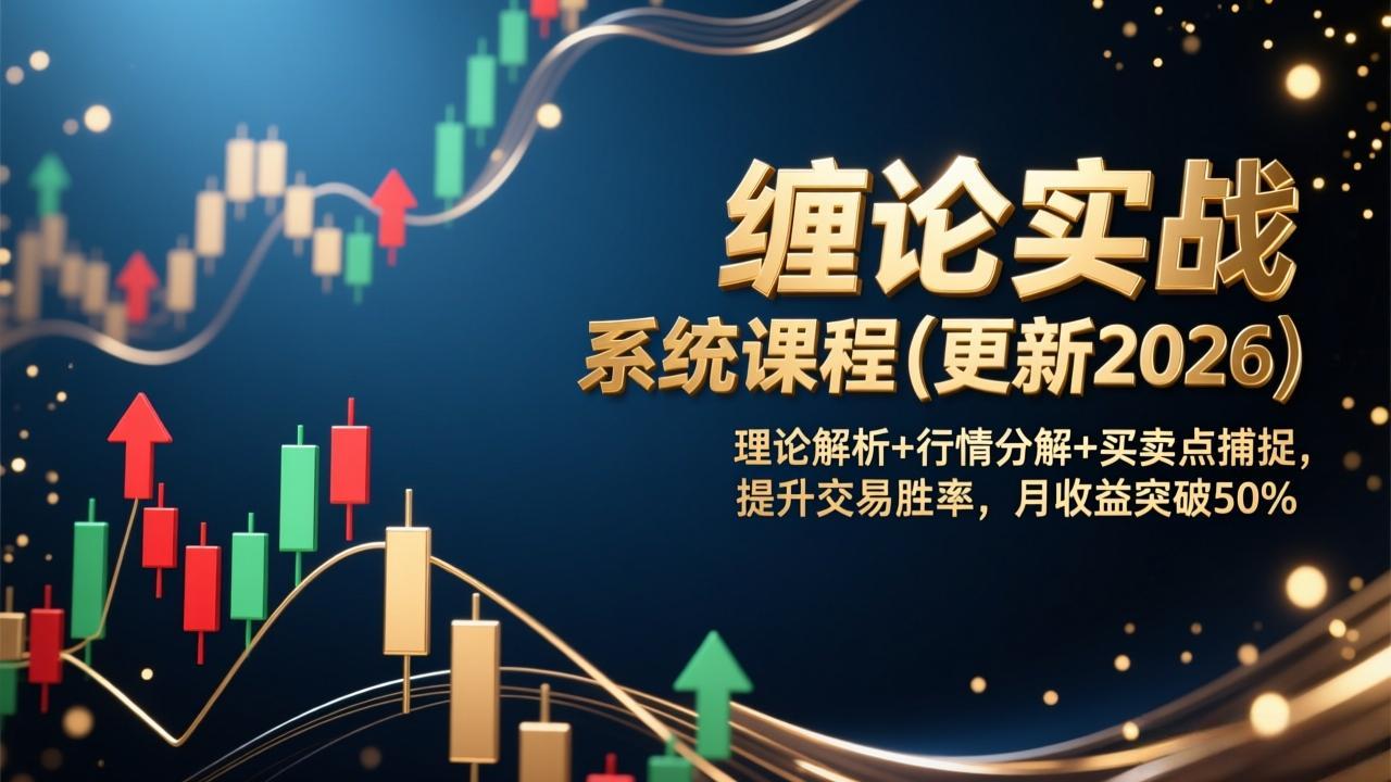 缠论实战系统课程(更新2026-网创联盟云网创