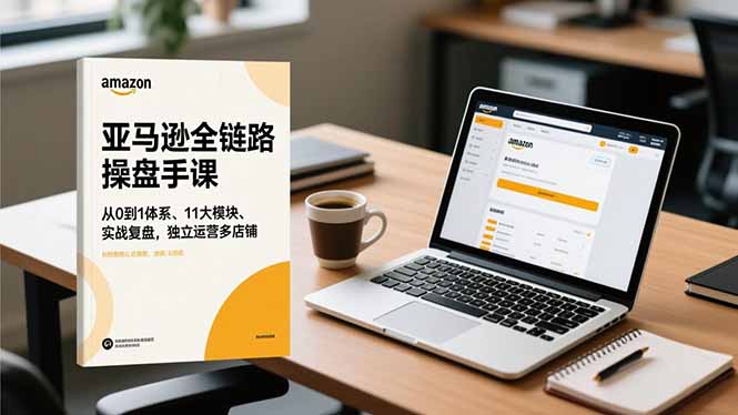 亚马逊全链路操盘手课，从0到1体系、11大模块、实战复盘，独立运营多店铺-网创联盟云网创