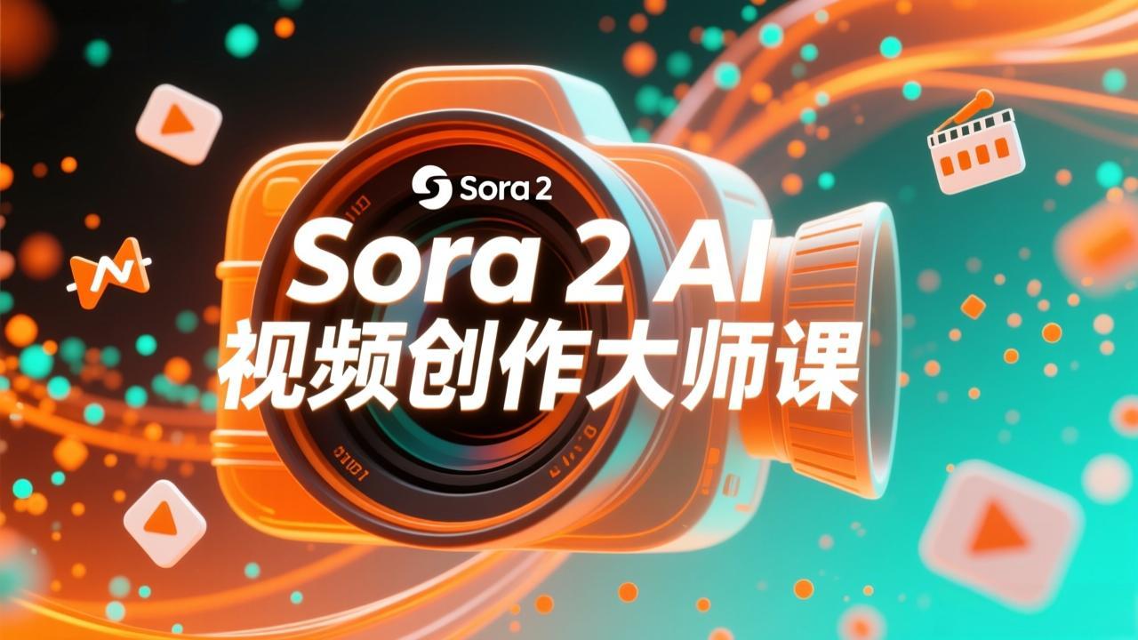 如何利用Sora 2创建流行AI人工智能视频大师班教程：掌握创作全流程，产出百万播放内容-网创联盟云网创