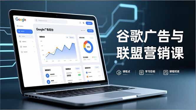 谷歌广告与联盟营销课，防关联注册、退款指南、流量追踪，全链路实战，月收益达5000美元+-网创联盟云网创