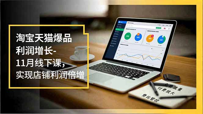 淘宝天猫爆品利润增长-11月线下课，免费流量、付费放大、费比管控，实现店铺利润倍增-网创联盟云网创