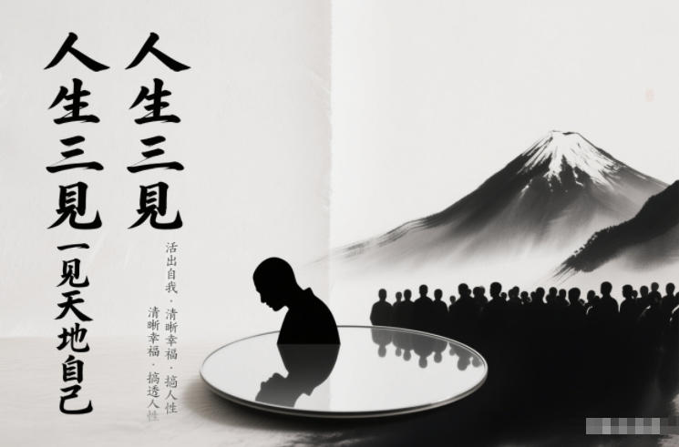 人生三见一见天地见众生见自己，活出自我拥有清晰幸福人生，搞透人性-网创联盟云网创