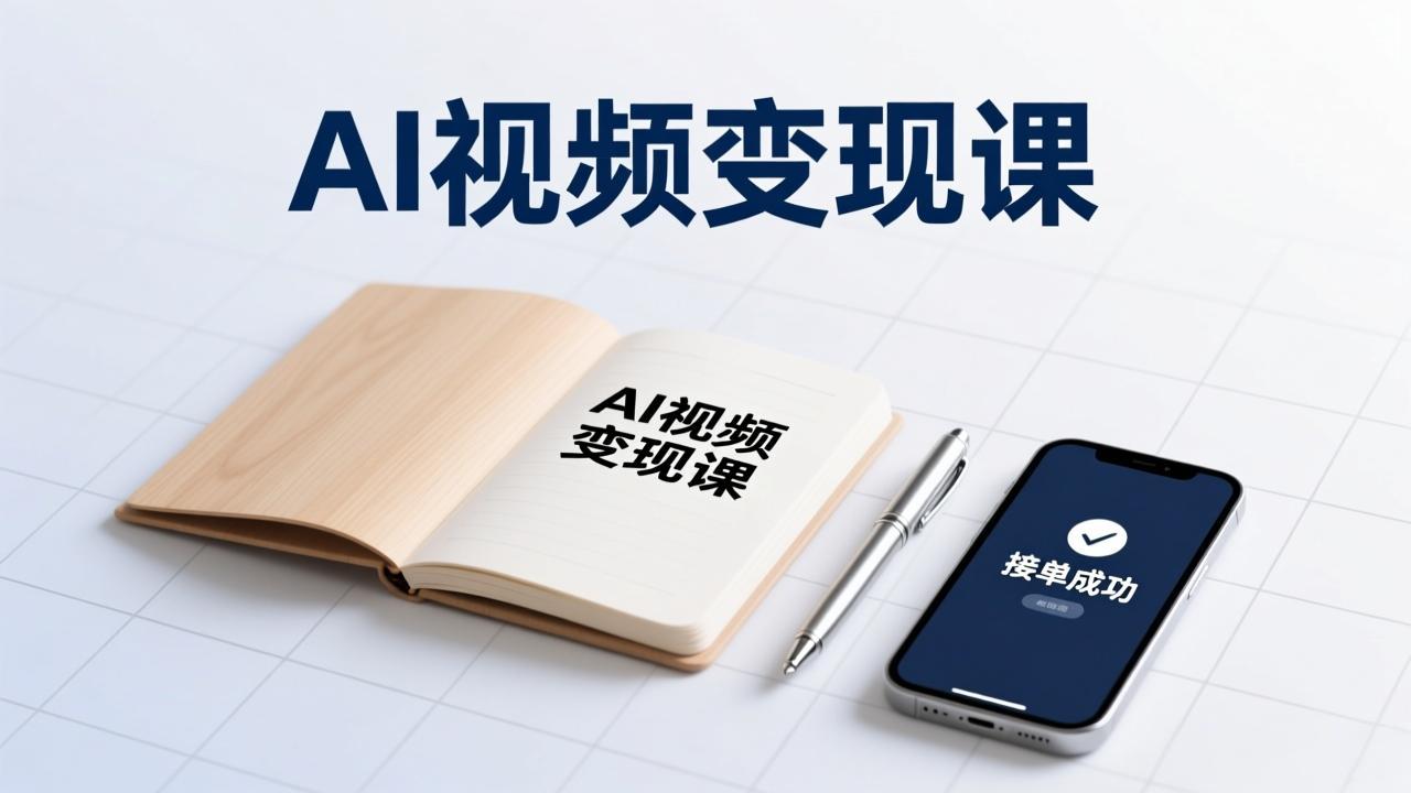 AI视频变现课，学完即可创作短片、接商单，实现副业增收，单项目报价可达千元-网创联盟云网创