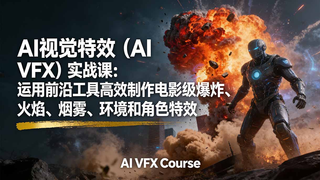 AI视觉特效(AI VFX-网创联盟云网创